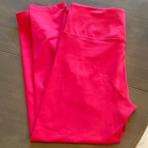 Zyia Hot Pink Vibrations Light n Tight Leggings